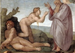 Микеланджело Буонаротти. Сотворение Евы